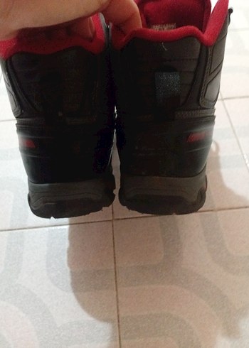 Kırmızı Bağcıklı Erkek Biker Botları - Görsel 2