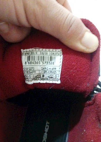 Kırmızı Bağcıklı Erkek Biker Botları - Görsel 5