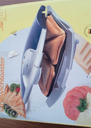 Beden Mavi Gri Elektrikli Sandviç ve Tost Makinesi