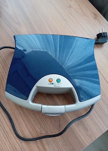 Mavi Gri Elektrikli Sandviç ve Tost Makinesi