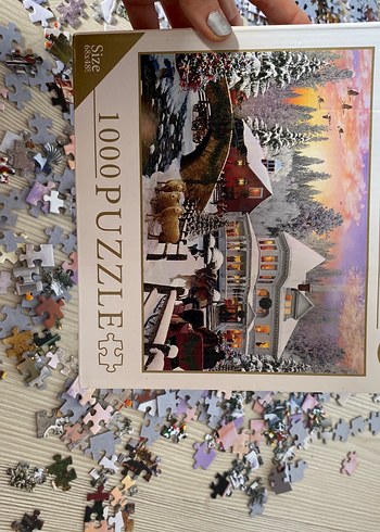 1000 Parçalı Çok Renkli Eksiksiz Parçalı Puzzle - Görsel 3