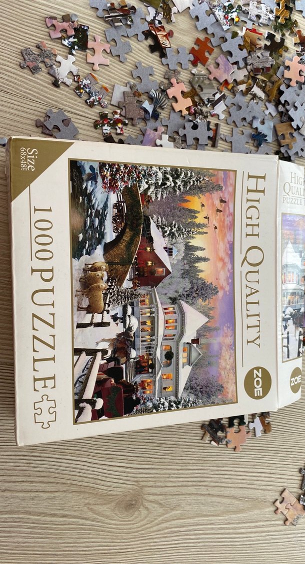 1000 Parçalı Çok Renkli Eksiksiz Parçalı Puzzle - Görsel 5