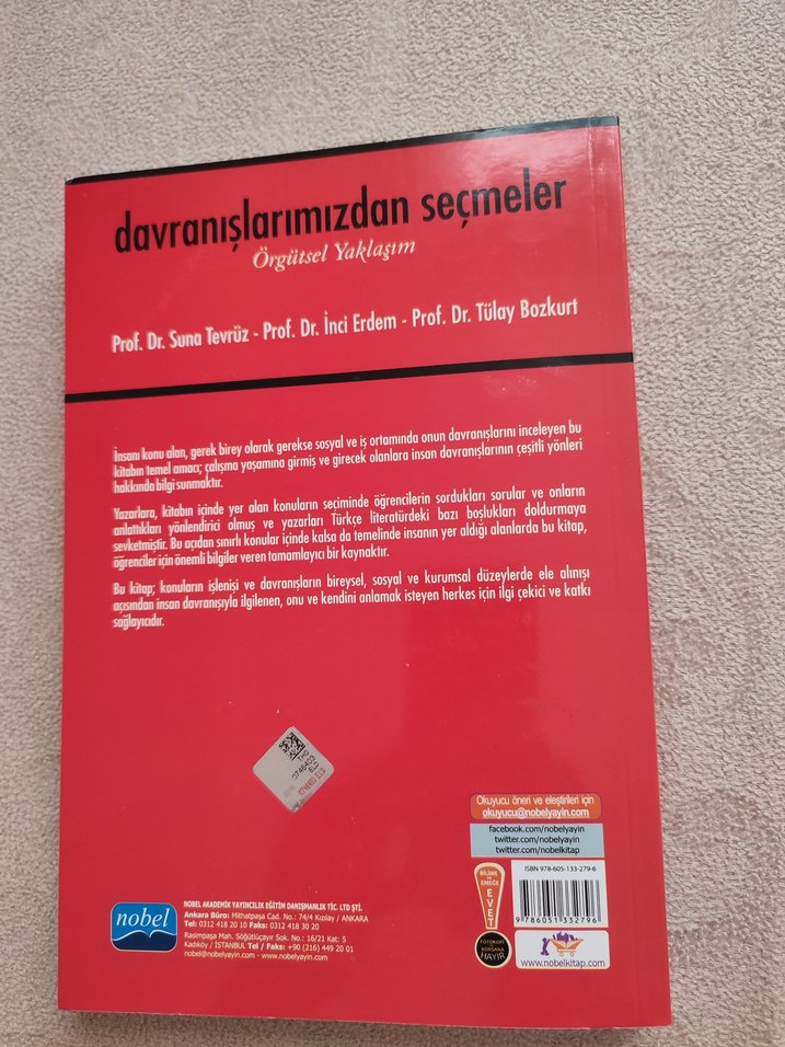 Davranışlarımızdan Seçmeler - Örgütsel Yaklaşım - Görsel 2
