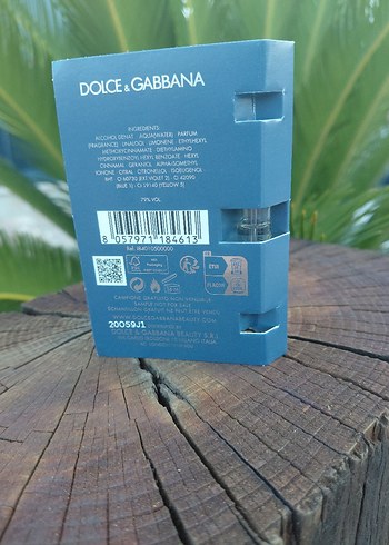 Dolce&Gabbana Light Blue erkek Parfümü 1.5 ml - Görsel 3
