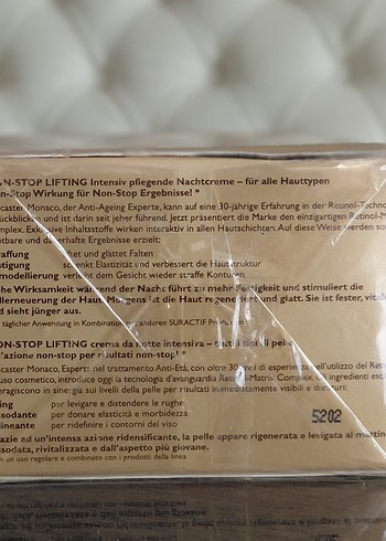 Lancaster Suractif Non-Stop Lifting Gece Kremi 50 ml - Görsel 5