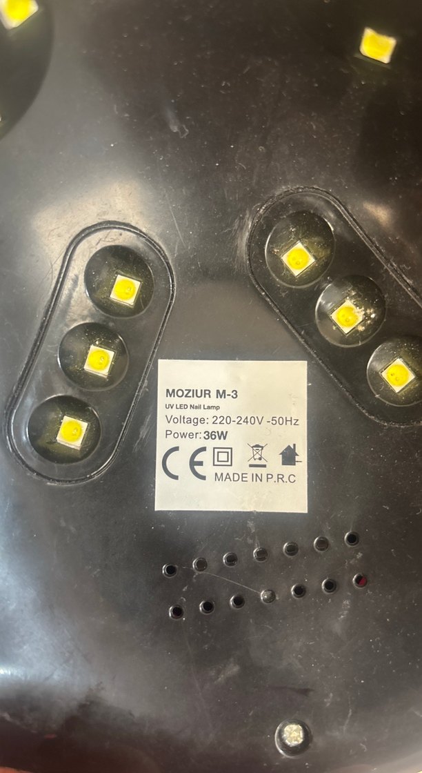 Moziur oje kurutucu led lamba - Görsel 2