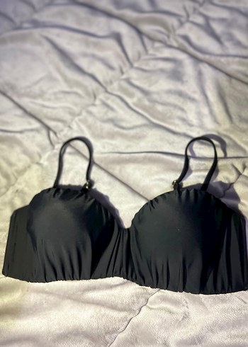 Siyah Strappy Mini Bikini - Gotik ve Minimalist - Görsel 2