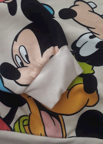 LC Waikiki Renkli Baskılı kadın sweat