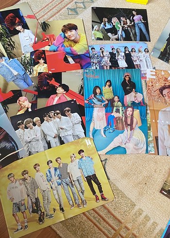 K-pop Afiş ve Dergi Koleksiyonu