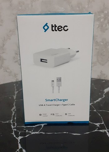 Ttec USB-A Seyahat Şarj Cihazı ve type C Kablo