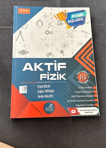 Aktif Fizik TYT Sınav Hazırlık Kitabı