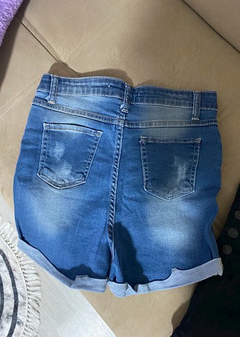 Mavi Jeans Kadın Mavi Kot Şort Mini Loose Fit