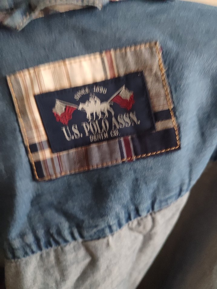 Düğmeli Mavi Denim Kadın Gömlek - Görsel 2