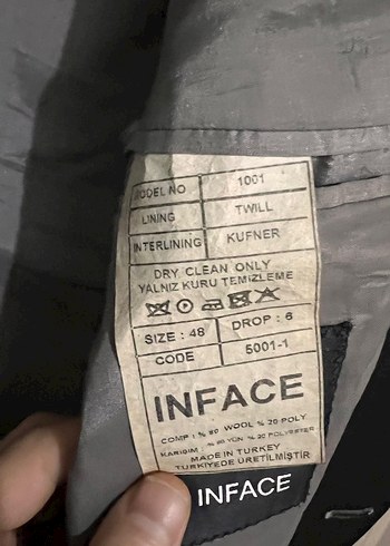 Erkek Siyah Düğmeli Ceket - Görsel 4