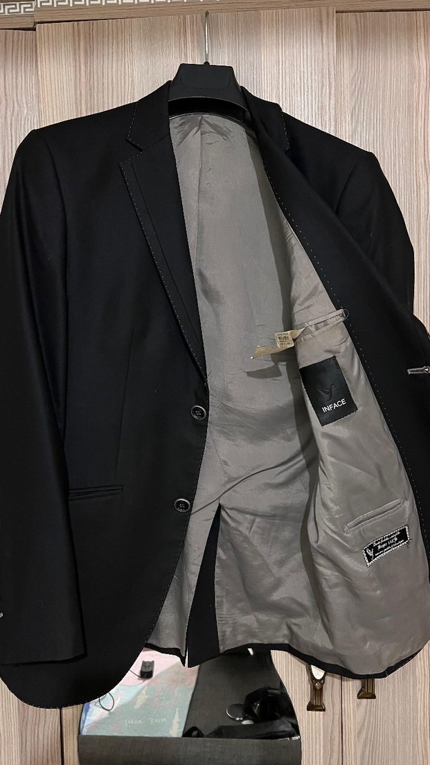 Erkek Siyah Düğmeli Ceket - Görsel 3