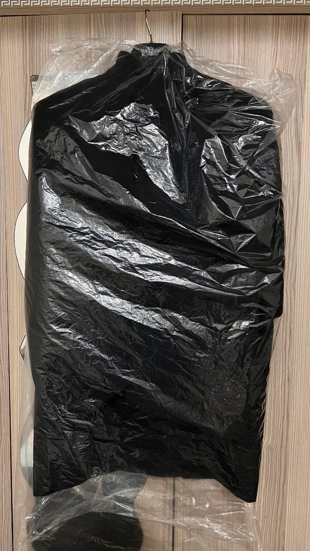 Düğmeli Siyah Erkek Klasik Uzun kaban ürün hiç giyememiştir - Görsel 4