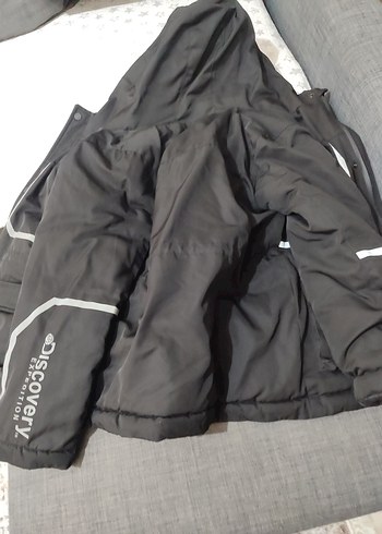 Erkek Siyah Streetwear Kapüşonlu Mont - Görsel 4