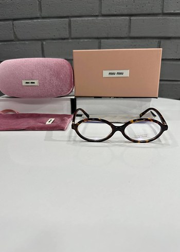 Miu Miu Miu miu leopar gözlük