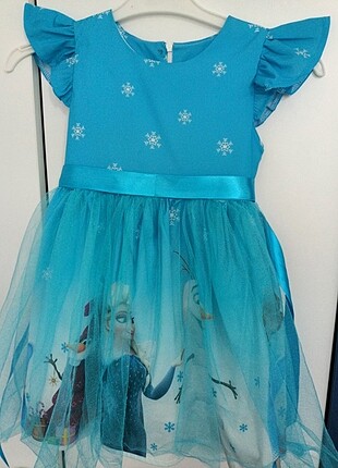 Elsa frozen kostümü 
