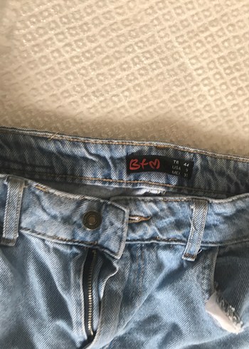 Diğer Gri Loose Fit Midi Kadın Kot Pantolon