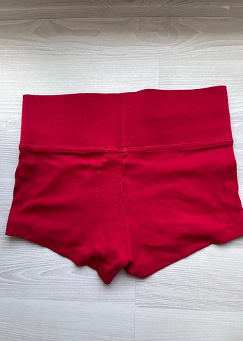 Bershka Kırmızı Kadın Mini Spor Şort
