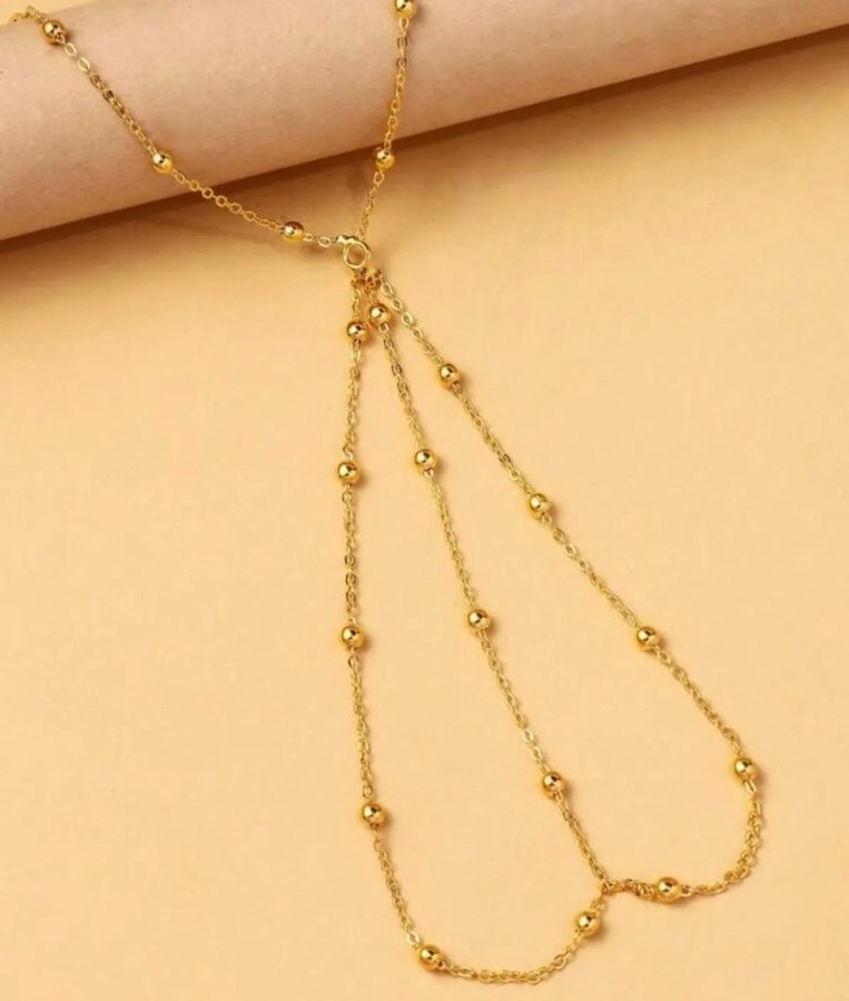 Minimalist Toplu Zincirli Kadın El Zinciri - Görsel 4