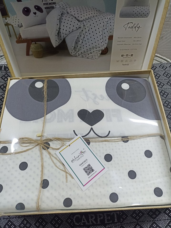 Çocuk Nevresim Takımı Ayıcık Modelli - Görsel 3