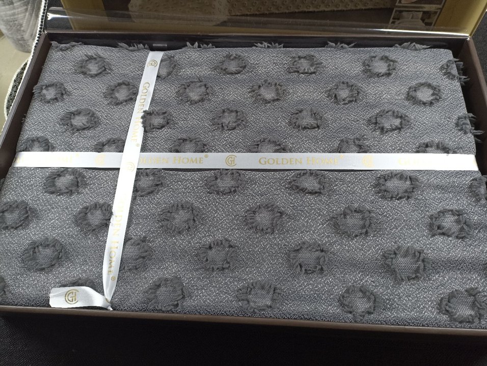 Golden Home Pike Takımı Sakallı Gri Renk Çift kişilik - Görsel 3