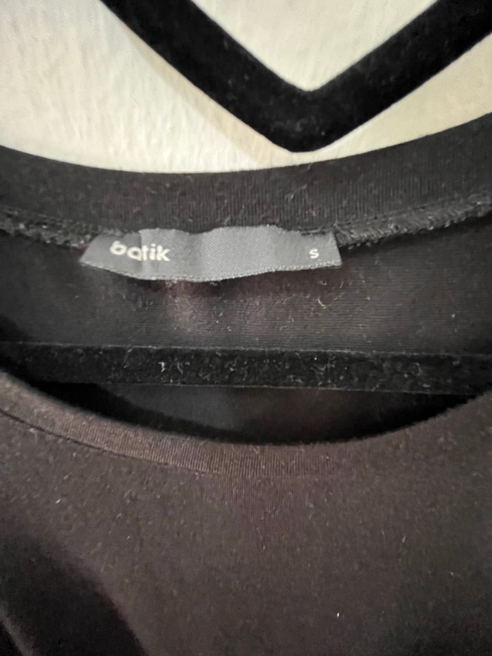 Batik tül detaylı bluz - Görsel 3