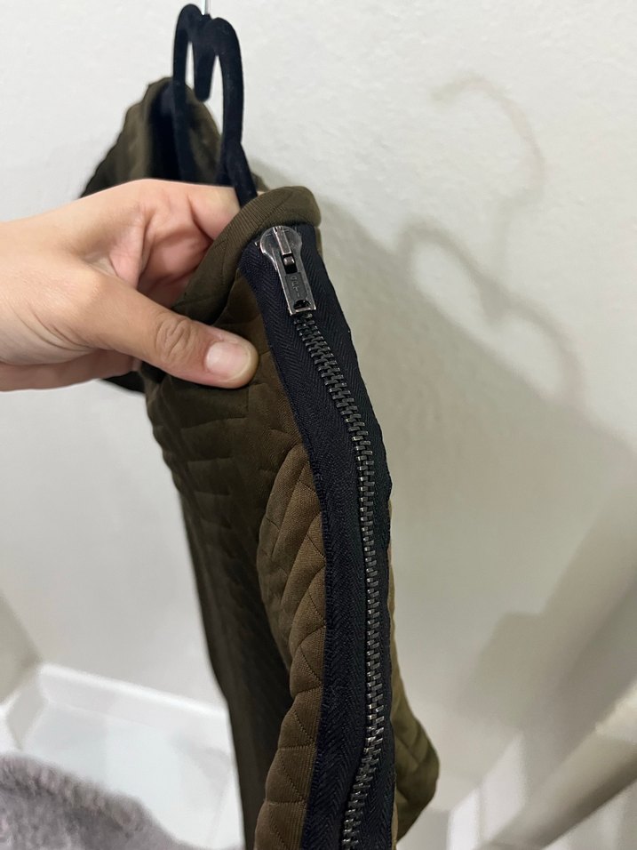 Topshop marka fermuar detaylı elbise - Görsel 4