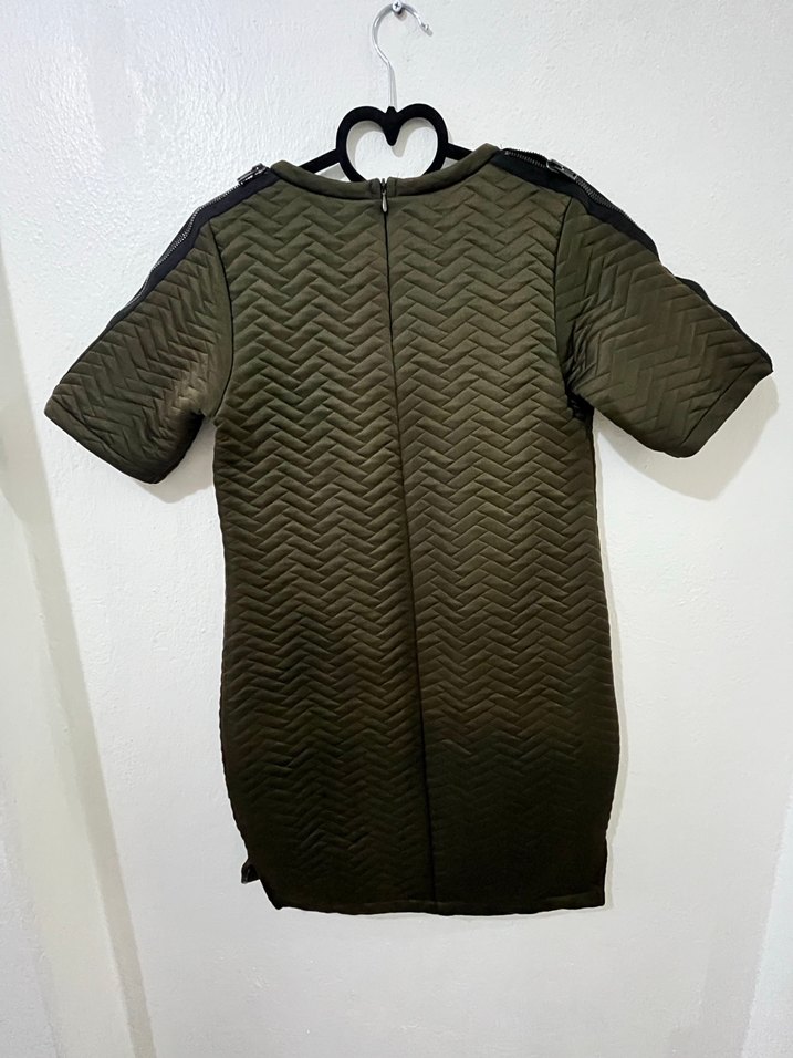 Topshop marka fermuar detaylı elbise - Görsel 2