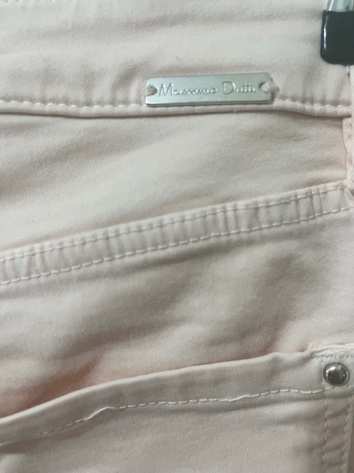 Orjinal Massimo Dutti pudra rengi pantolon - Görsel 3