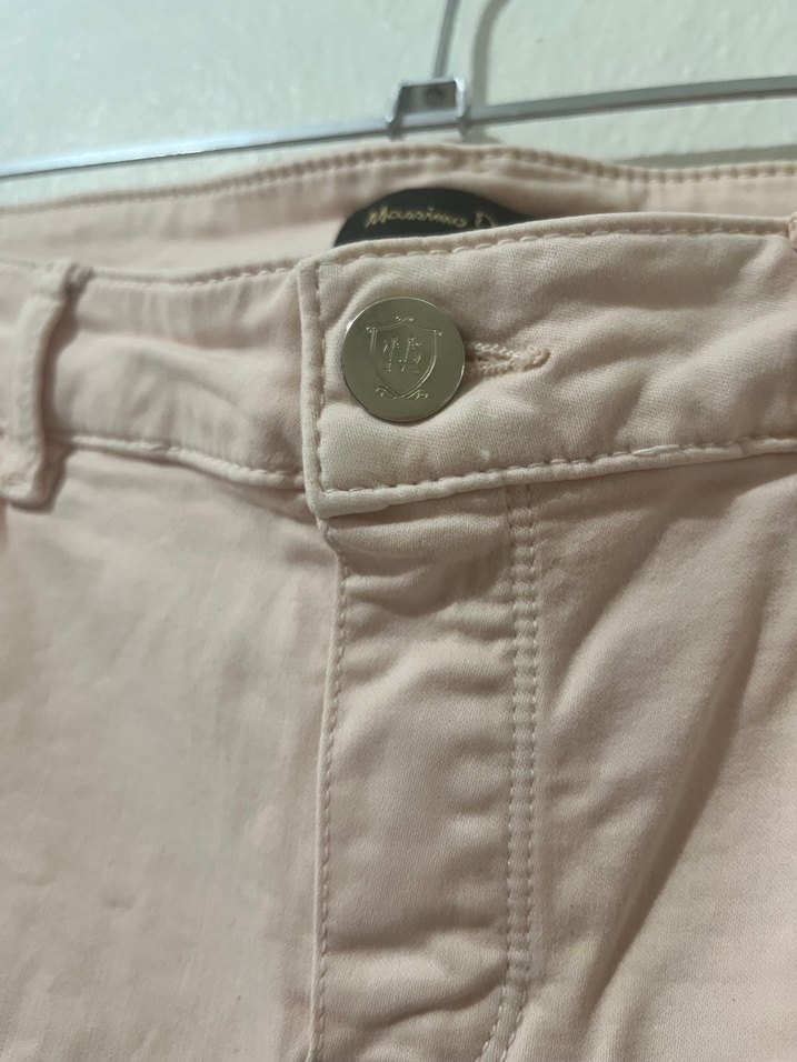 Orjinal Massimo Dutti pudra rengi pantolon - Görsel 4