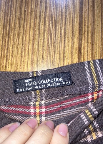 Kadın Gri Kareli Askılı Midi Salopet - Görsel 4