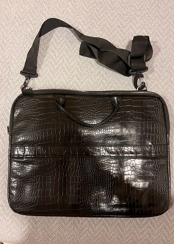 Deri bilgisayar çantası - Görsel 2