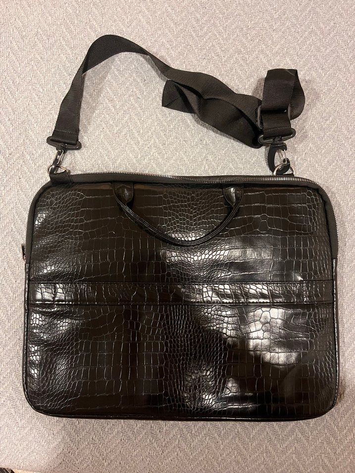 Deri bilgisayar çantası - Görsel 2