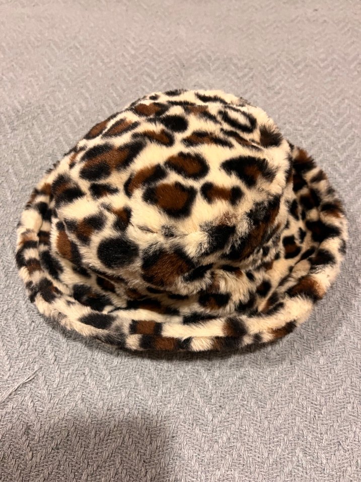 Tüylü bucket şapka - Görsel 2