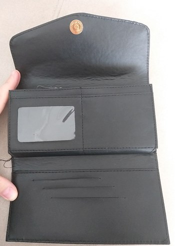 Zebra Desenli Gri Kadın Cüzdan - Görsel 3