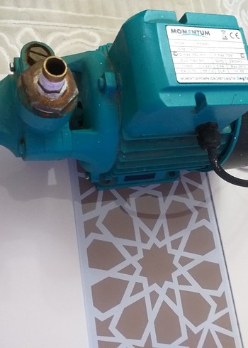 Turkuaz Renkli Su Pompası motoru - Görsel 4