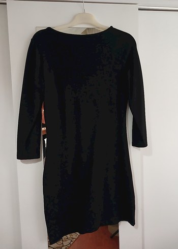 Siyah Uzun Kadın tunik - Görsel 5