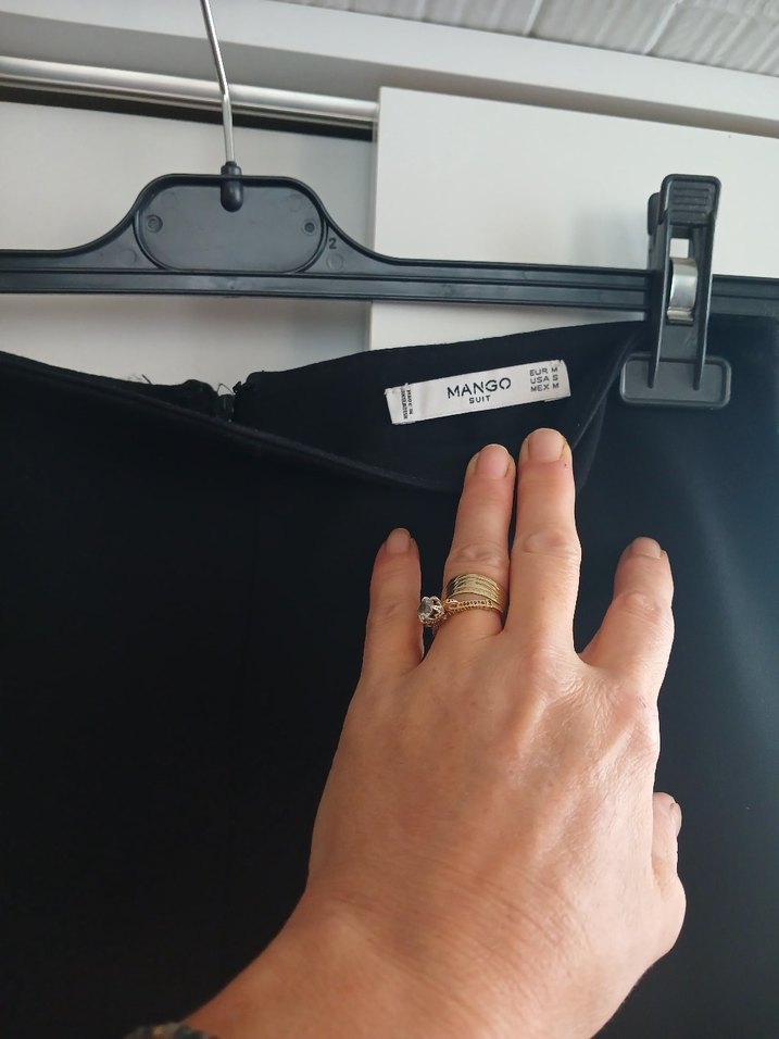 Siyah Midi Kalem Etek - Görsel 3