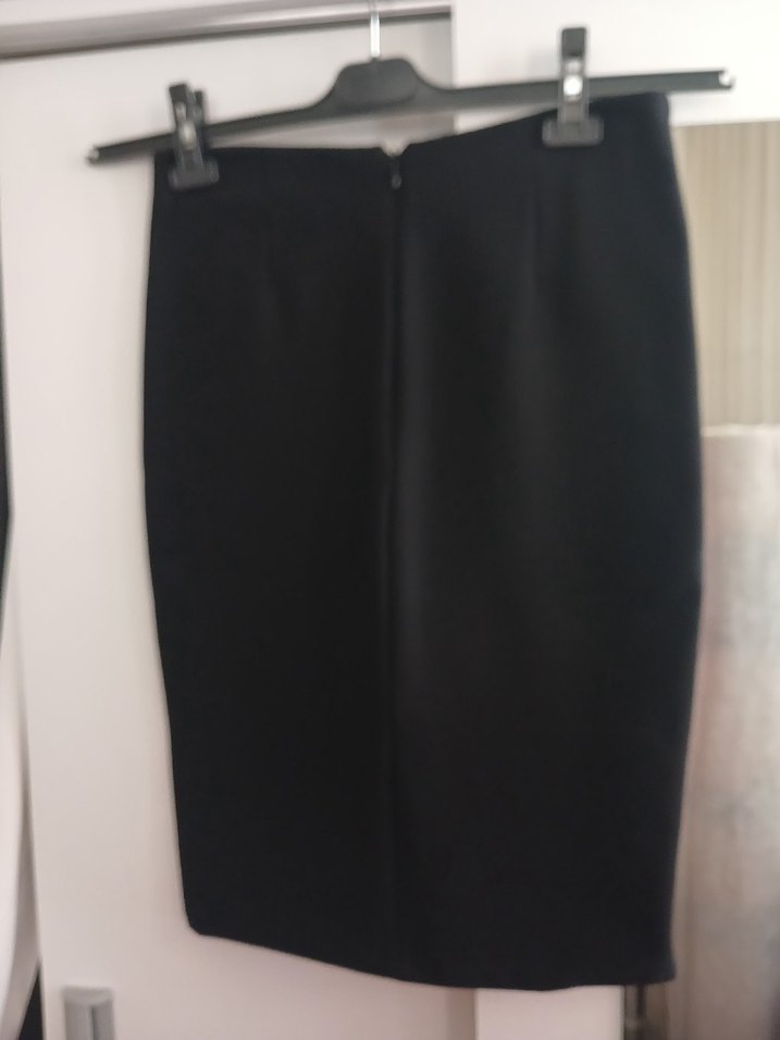 Siyah Midi Kalem Etek - Görsel 2