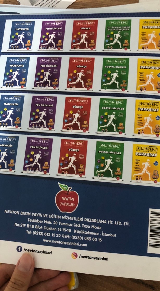 Matematik Haftalık Kazanım Denemeleri 8. Sınıf - Görsel 4