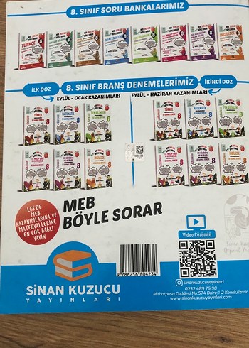 MEB 2025 LGS 8. Sınıf Matematik Soru Bankası - Görsel 6