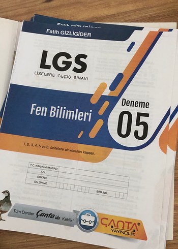 8. Sınıf LGS Fen Bilimleri 20 Deneme Sınavı - Görsel 3