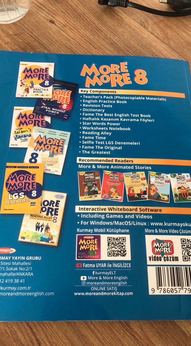 More & More 8 İngilizce Test Kitabı - Görsel 4