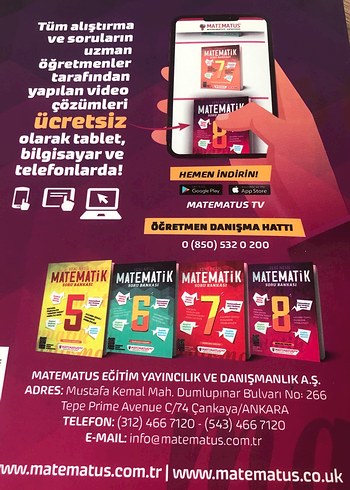 Yeni Nesil Matematik Soru Bankası 8 - Sercan Koçak - Görsel 6