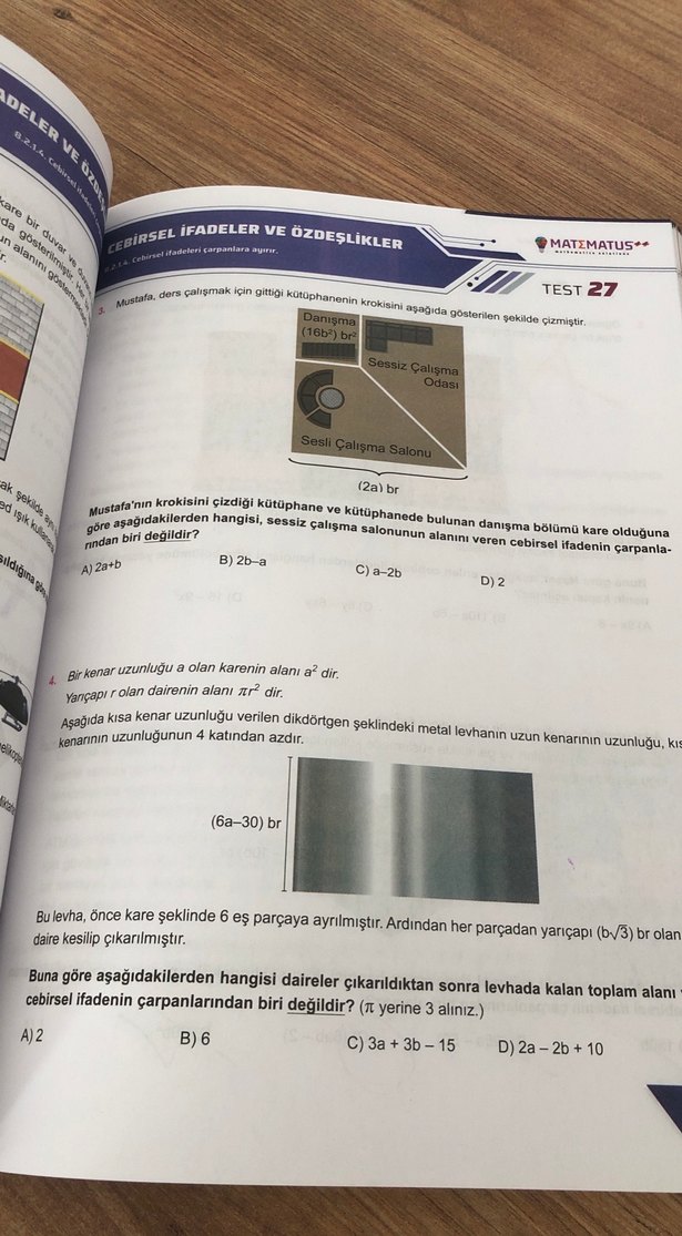 Yeni Nesil Matematik Soru Bankası 8 - Sercan Koçak - Görsel 2