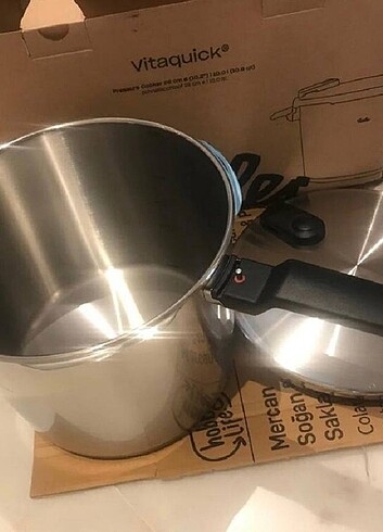 Beden Fissler vitaquick premium düdüklü tencere 10+4