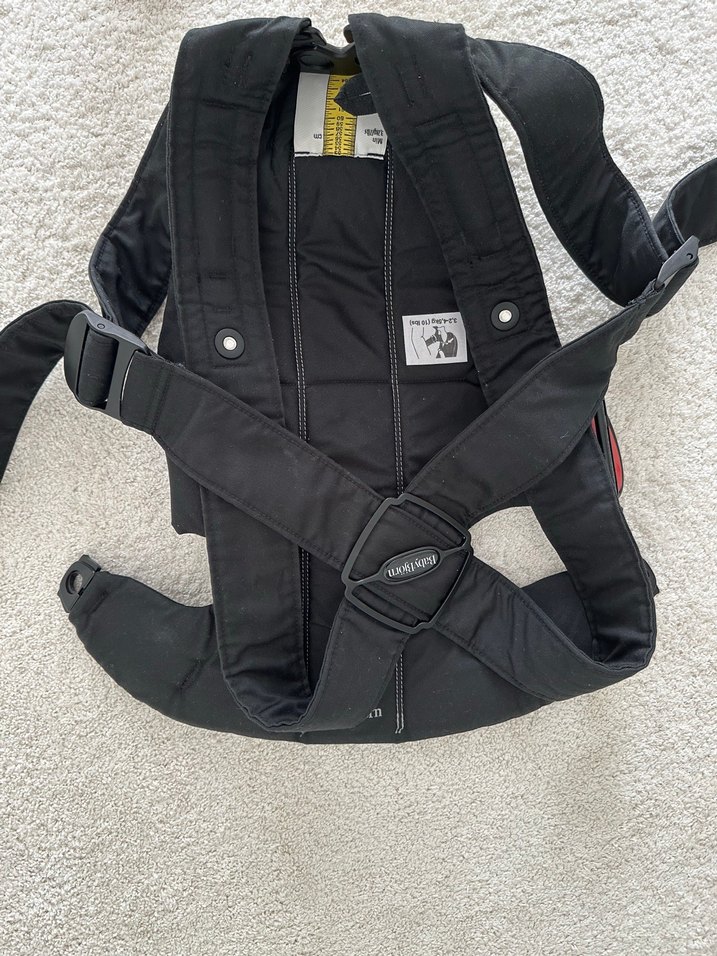 Siyah BabyBjörn Kanguru - Görsel 4